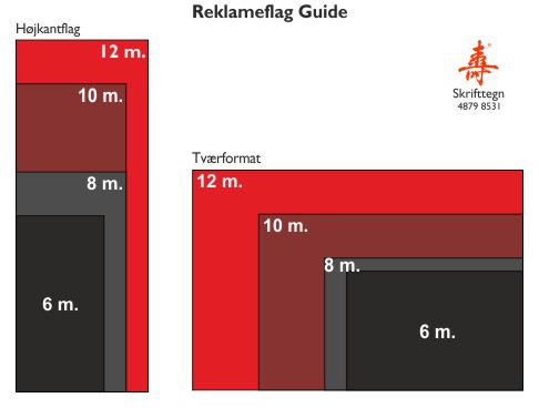 Reklameflag guide