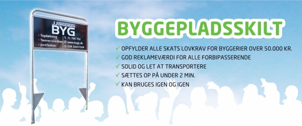 Byggepladsskilte